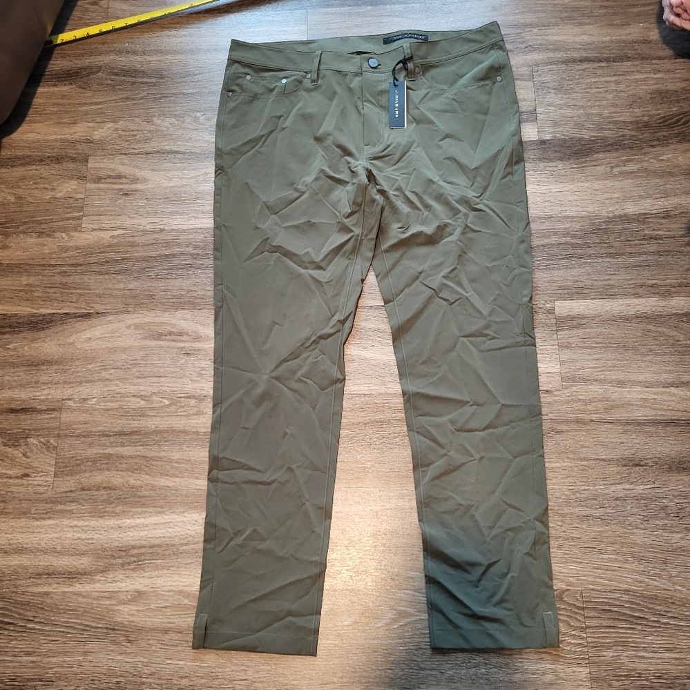 J.hilburn Men's Olive Green Pants